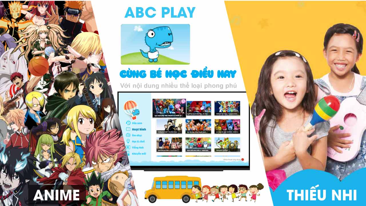 Đầu FPT Play box 2018 có các chương trình giáo dục trẻ em